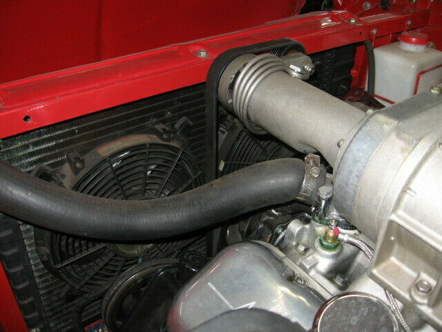 1955 Red Chevrolet Bel Air/150/210 Street Rod