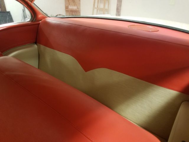 1955 RED/IVORY Chevrolet Bel Air/150/210 Coupe