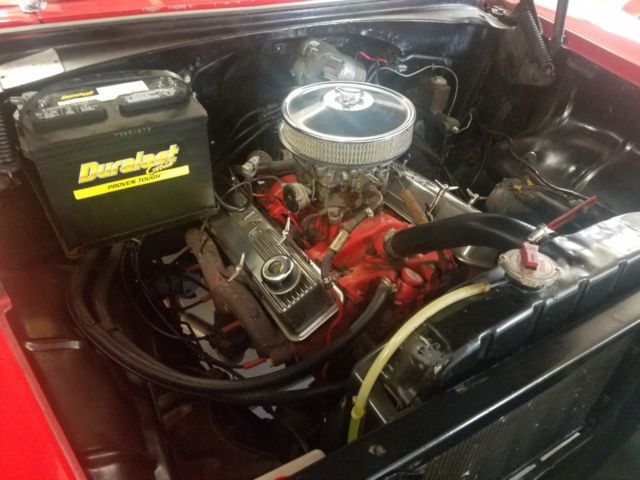1955 RED/IVORY Chevrolet Bel Air/150/210 Coupe