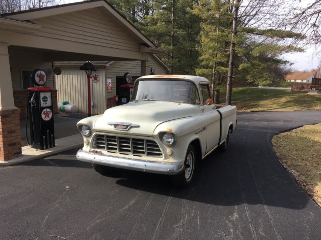 1955 Red Chevrolet Other Pickups Standard Cab Pickup