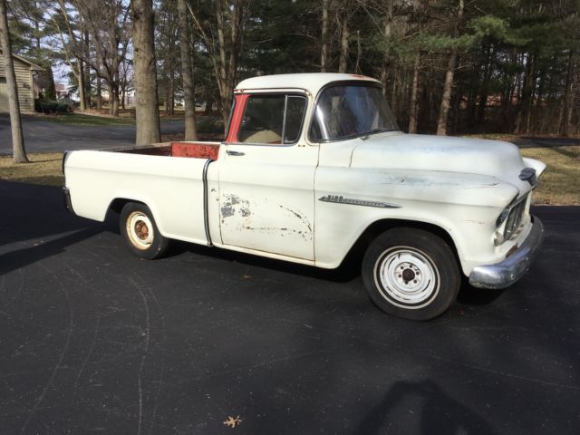 1955 Red Chevrolet Other Pickups Standard Cab Pickup