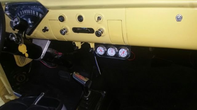 1955 Yellow Chevrolet Other Pickups