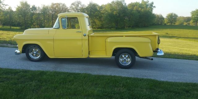 1955 Yellow Chevrolet Other Pickups