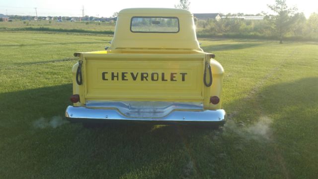 1955 Yellow Chevrolet Other Pickups