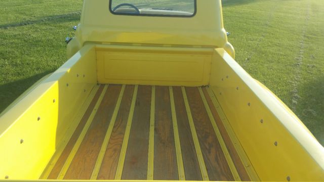 1955 Yellow Chevrolet Other Pickups