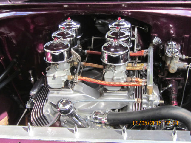 1955 Purple Chevrolet Bel Air/150/210 Wagon