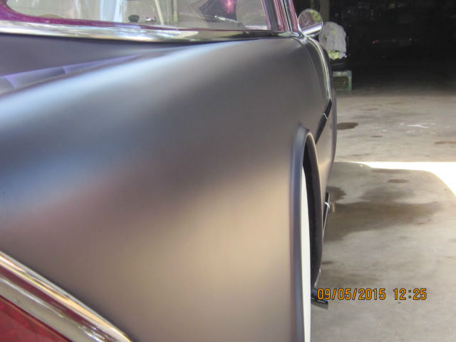 1955 Purple Chevrolet Bel Air/150/210 Wagon