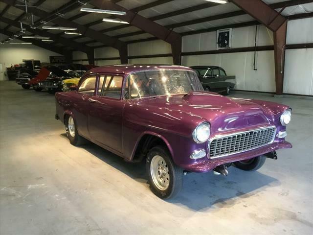 1955 Purple Chevrolet Drag Car 2 Dr