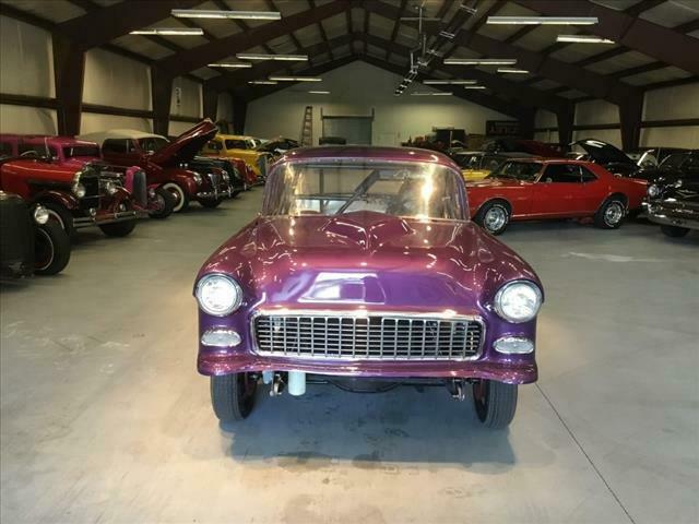 1955 Purple Chevrolet Drag Car 2 Dr