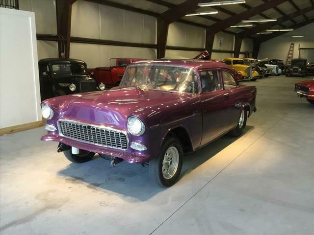 1955 Purple Chevrolet Drag Car 2 Dr