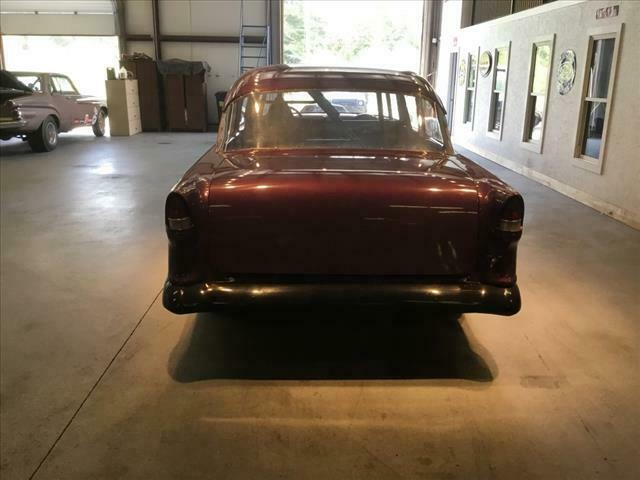 1955 Purple Chevrolet Drag Car 2 Dr