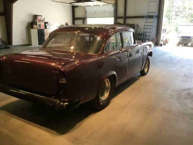1955 Purple Chevrolet Drag Car 2 Dr
