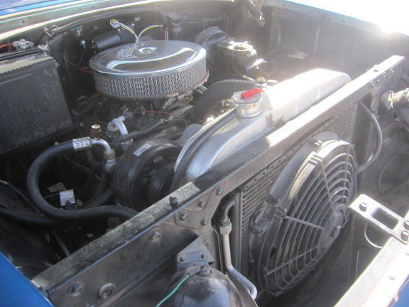 1955 Mettalic blue (Chevrolet logo blue) Chevrolet Bel Air/150/210 Sedan