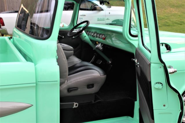 1955 SURF GREEN Chevrolet Other Pickups BIG BACK WINDOW CAB
