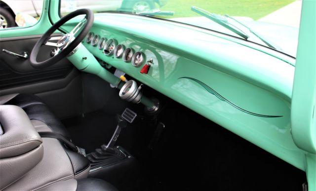 1955 SURF GREEN Chevrolet Other Pickups BIG BACK WINDOW CAB