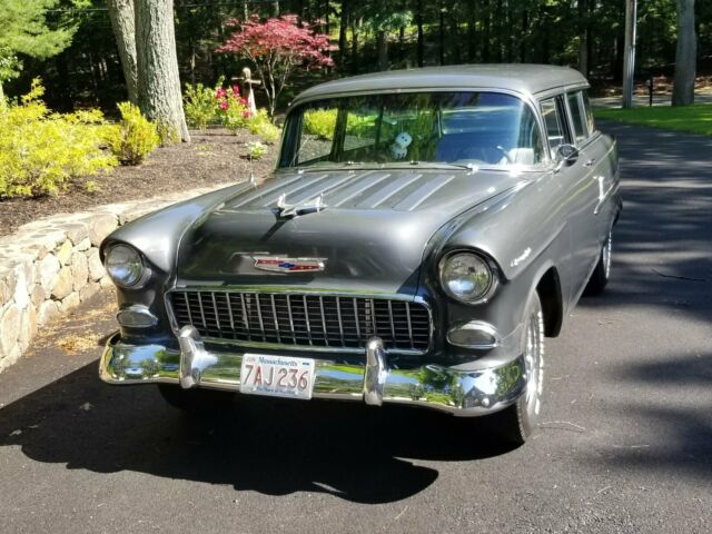 1955 Gray Chevrolet One-Fifty Series Wagon