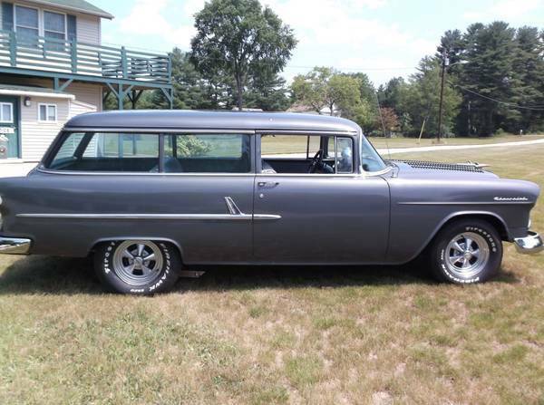 1955 Gray Chevrolet One-Fifty Series Wagon