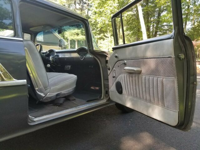 1955 Gray Chevrolet One-Fifty Series Wagon