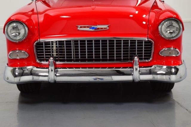 1955 Red Chevrolet Bel Air/150/210 Wagon