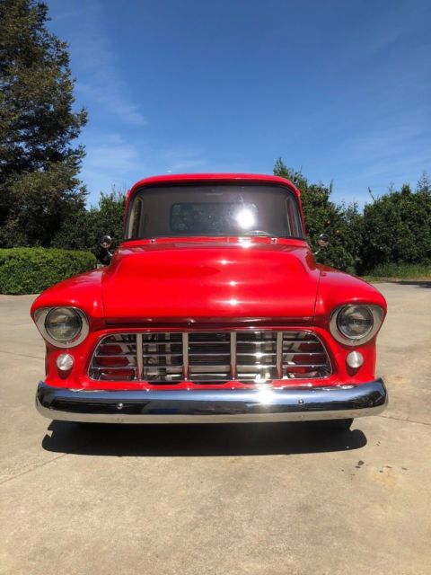 1955 Red Chevrolet Other Pickups