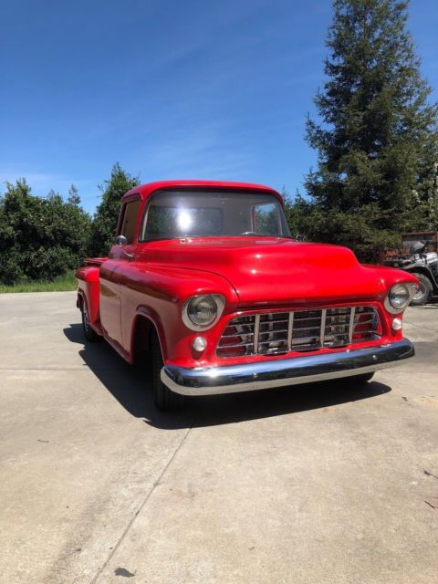 1955 Red Chevrolet Other Pickups
