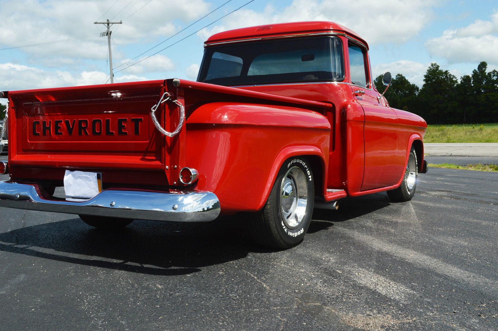 1955 Red Chevrolet Other Pickups