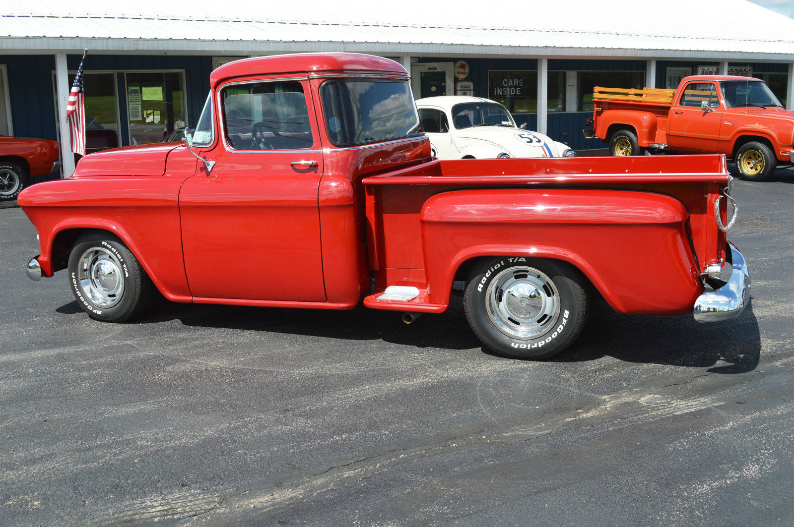 1955 Chevrolet PICKUP LT1 , LEATHER, A/C , 700 R4 for sale in Malone