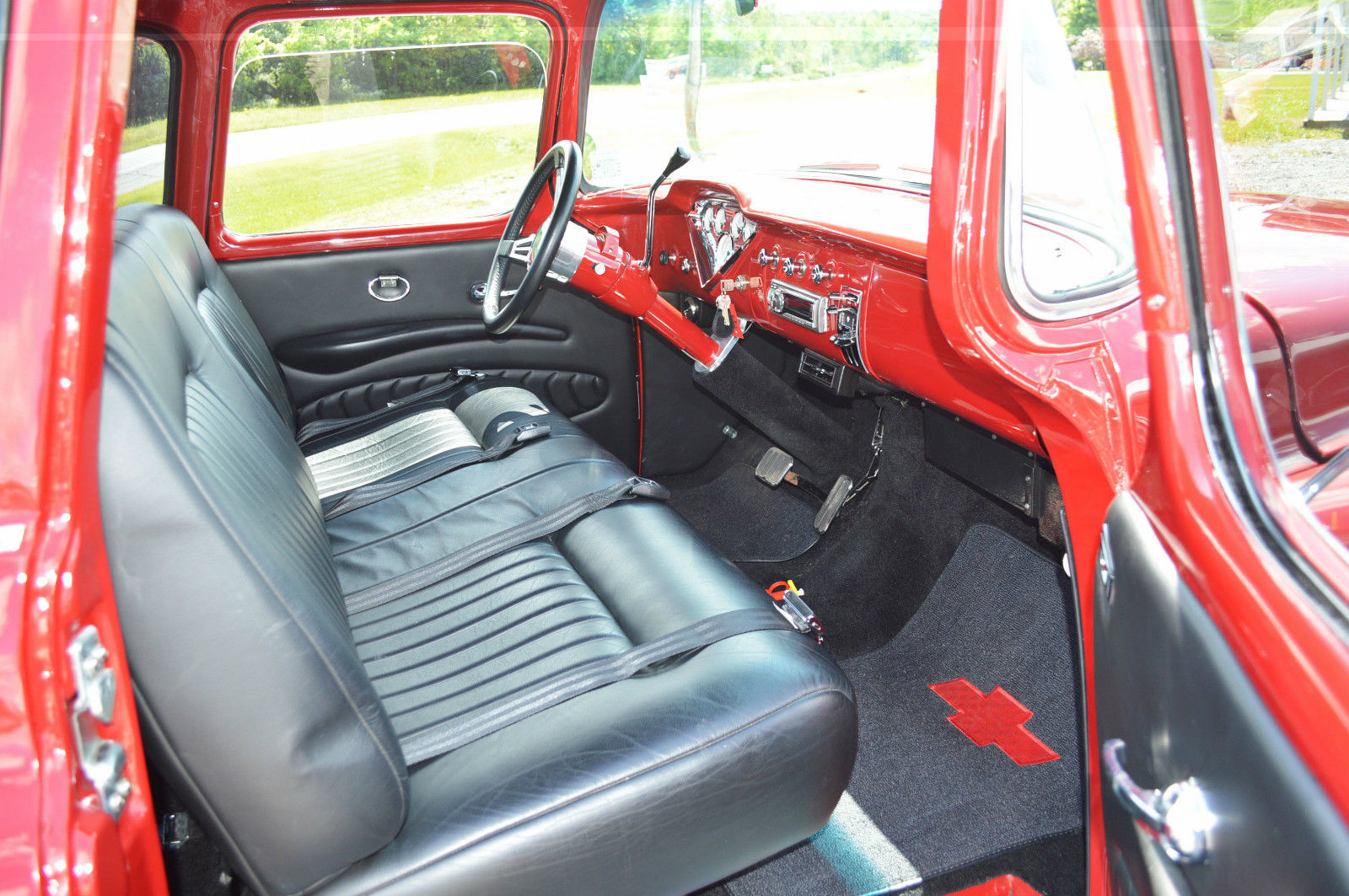 1955 Red Chevrolet Other Pickups