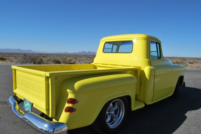 1955 Yellow Chevrolet Pickup