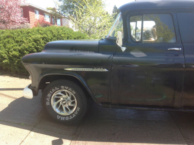 1955 black Chevrolet Other Pickups Standard Cab Pickup