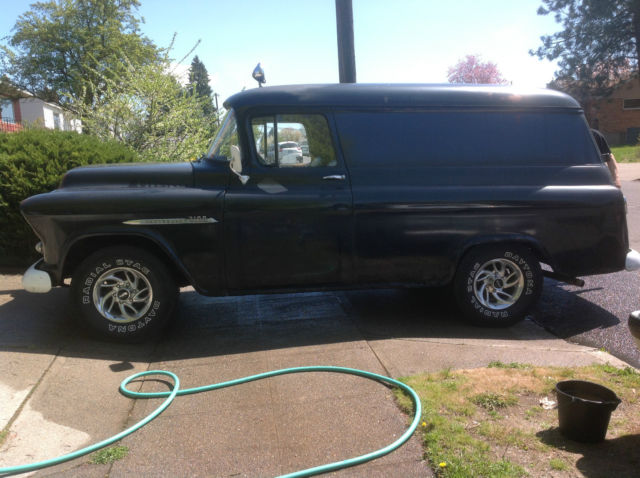 1955 black Chevrolet Other Pickups Standard Cab Pickup