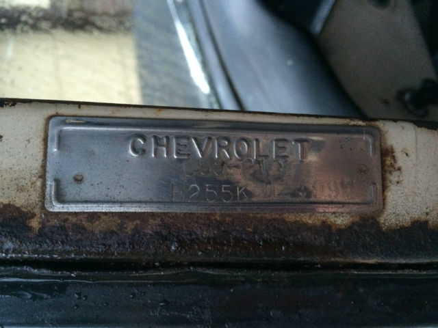 1955 black Chevrolet Other Pickups Standard Cab Pickup