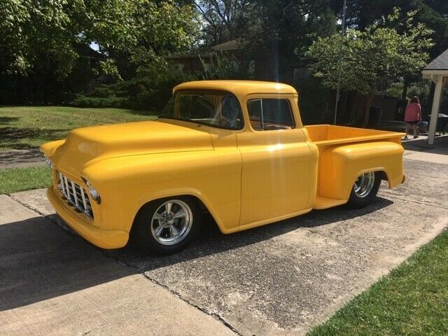 1955 Yellow Chevrolet Other Pickups Standard Cab Pickup
