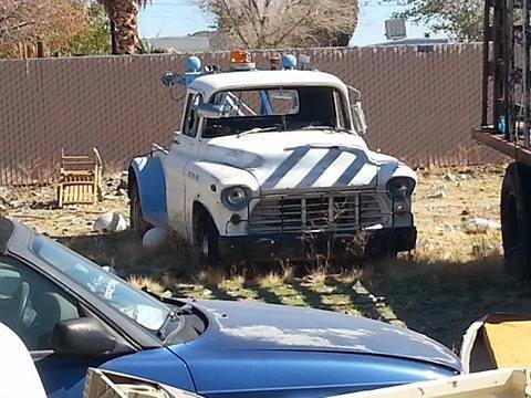 1955 white / blue Chevrolet Other Pickups Standard Cab Pickup