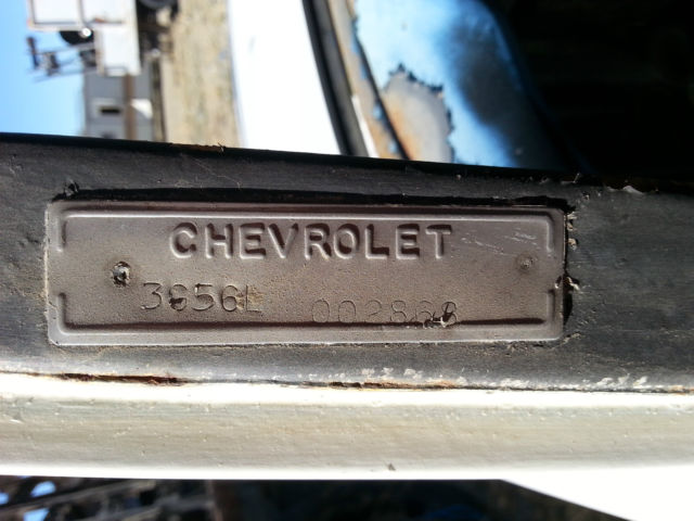 1955 white / blue Chevrolet Other Pickups Standard Cab Pickup