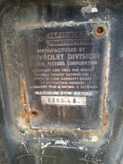 1955 white / blue Chevrolet Other Pickups Standard Cab Pickup