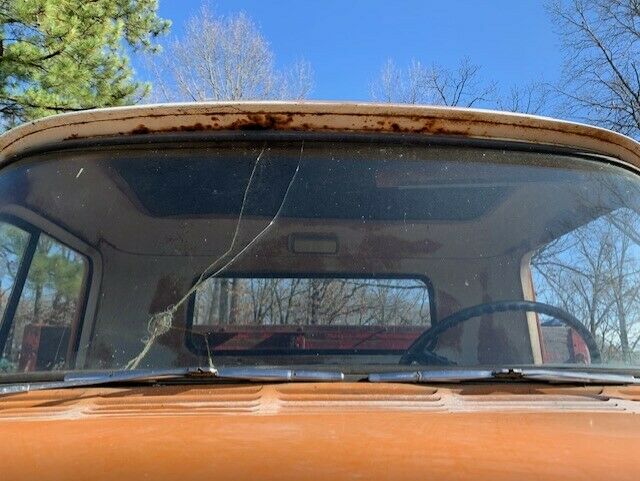 1955 Orange Chevrolet Other Pickups Cab & Chassis