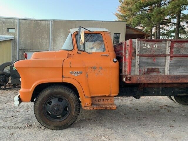 1955 Orange Chevrolet Other Pickups Cab & Chassis