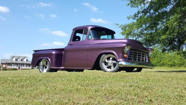 1955 Purple Chevrolet Other Pickups Standard Cab Pickup