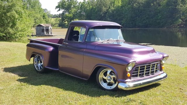 1955 Purple Chevrolet Other Pickups Standard Cab Pickup