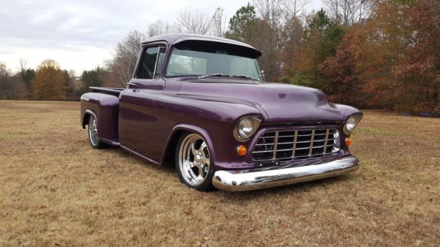 1955 Purple Chevrolet Other Pickups Standard Cab Pickup
