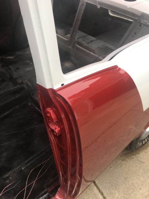 1955 Burgundy Chevrolet Bel Air/150/210 Coupe