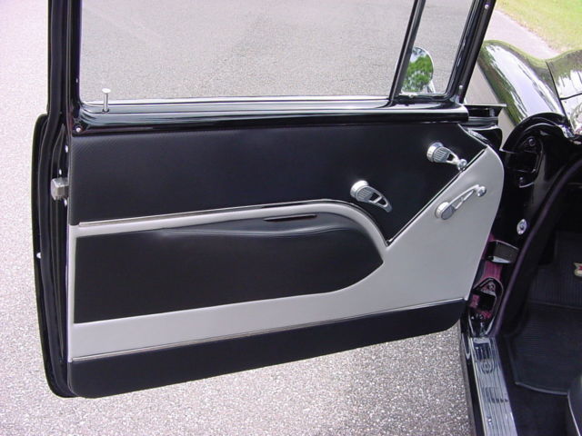 1955 Black/Silver Chevrolet Bel Air/150/210 Coupe