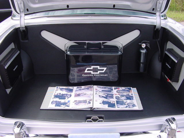 1955 Black/Silver Chevrolet Bel Air/150/210 Coupe