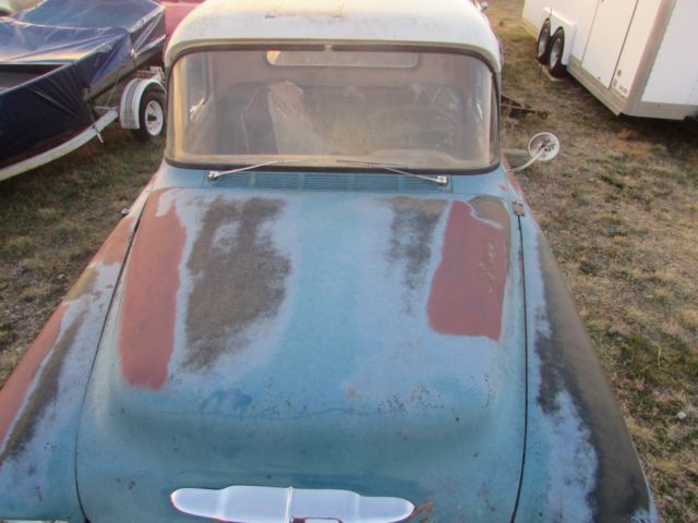 1955 Blue Chevrolet Other Pickups Extended Crew Cab Pickup