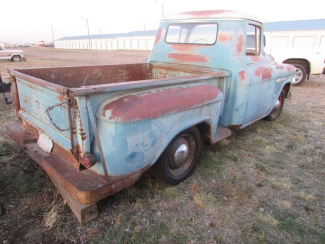 1955 Blue Chevrolet Other Pickups Extended Crew Cab Pickup