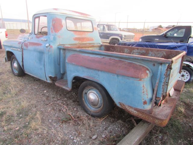1955 Blue Chevrolet Other Pickups Extended Crew Cab Pickup