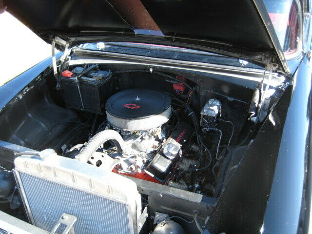 1955 black Chevrolet Bel Air/150/210