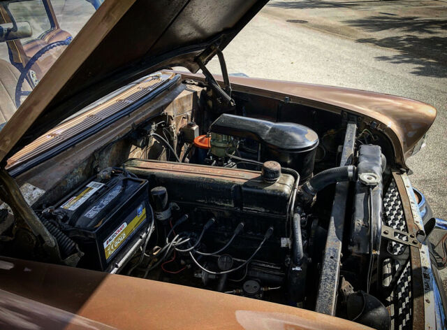 1955 Autumn bronze Chevrolet Bel Air/150/210 Sedan