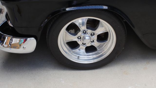 1955 Black Chevrolet Bel Air/150/210 Coupe